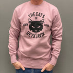 Unisex Sweatshirt - The Cats of Rekjavik - Purple Rose