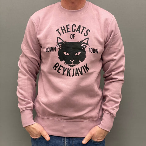 Unisex Sweatshirt - The Cats of Rekjavik - Purple Rose