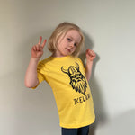 Viking - Kids t-shirt - Yellow